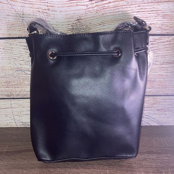 NWT Real Simple Style Black Saddle Bag - Picture 3 of 13